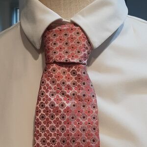 Floral Pink Necktie Unisex Limited Edition